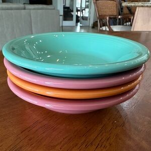 Homer Laughlin FIESTA Ware Brand Colorful Ceramic Fruit Dessert Sauce Bowls